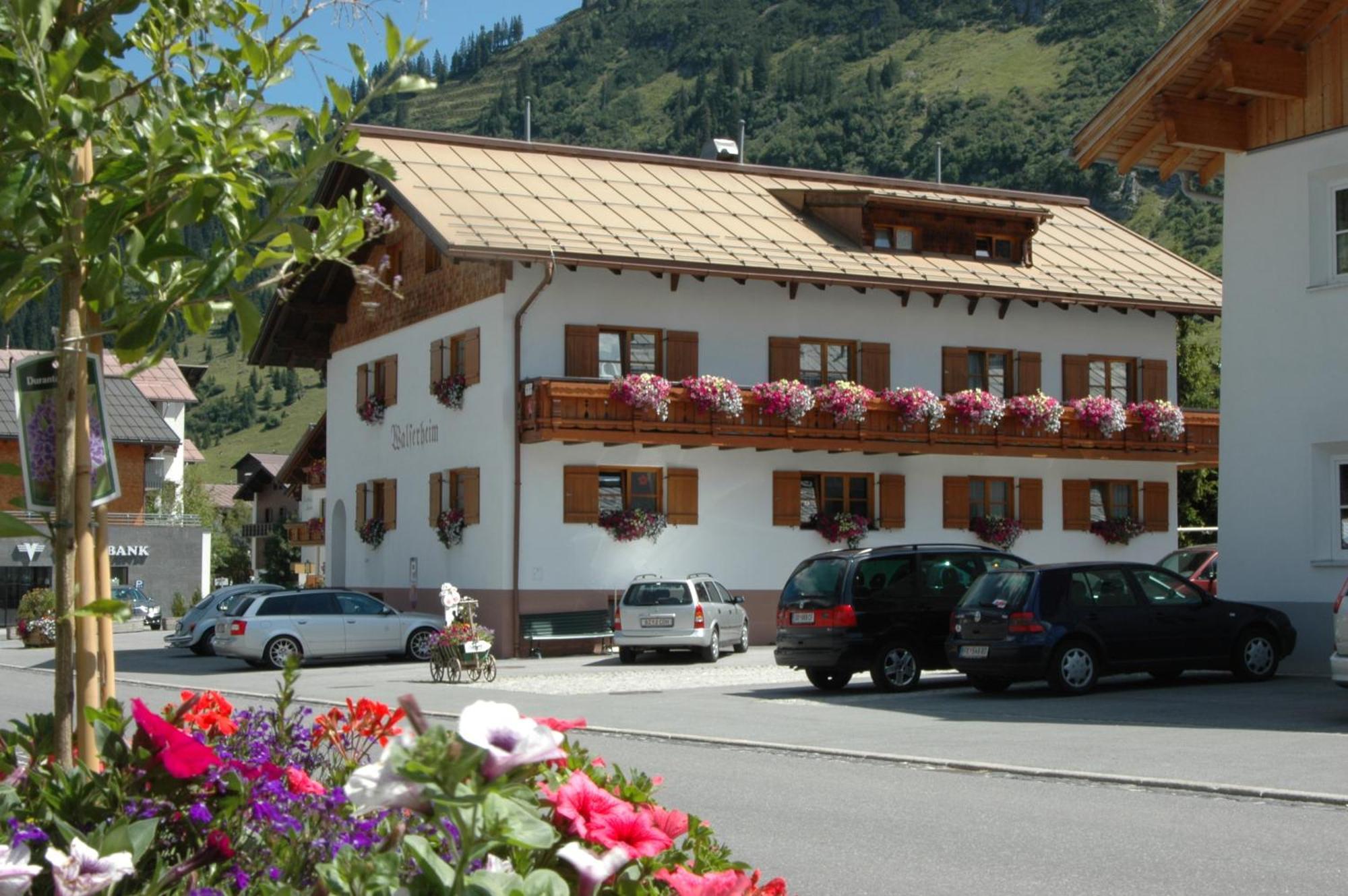 Pension Walserheim Hotel เลคอัมอาร์ลแบร์ก ภายนอก รูปภาพ